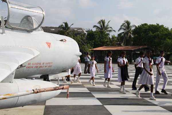Students from Mannar Visit SLAF Museum