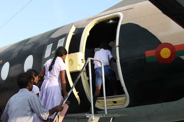 Students from Mannar Visit SLAF Museum
