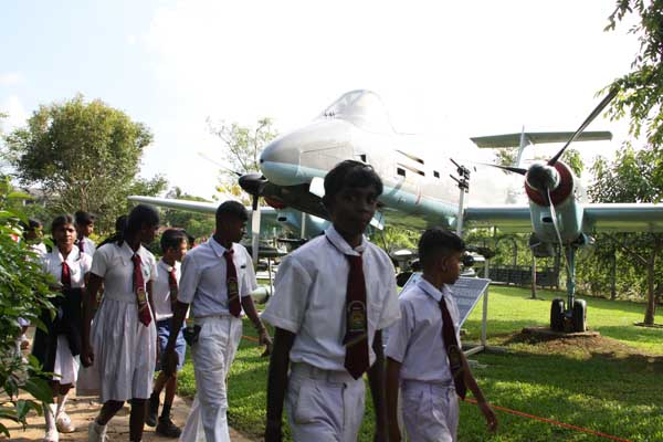 Students from Mannar Visit SLAF Museum