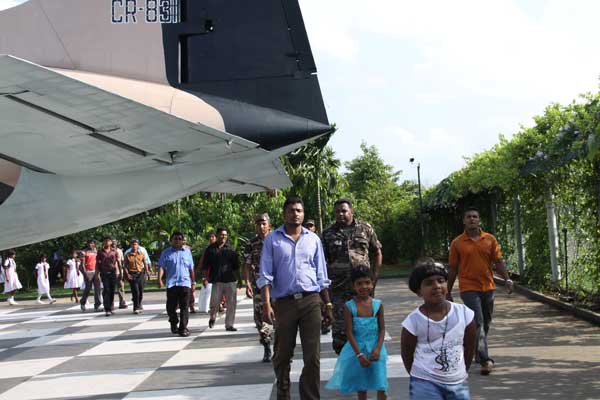 Students from Mannar Visit SLAF Museum