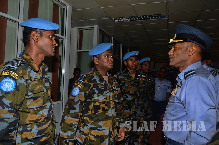 The First SLAF Team Returns From United Nations Mission in The Republic of South Sudan
