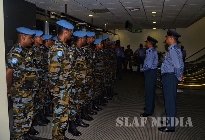 The First SLAF Team Returns From United Nations Mission in The Republic of South Sudan