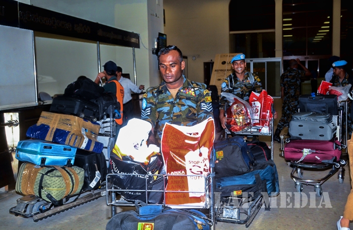 The First SLAF Team Returns From United Nations Mission in The Republic of South Sudan
