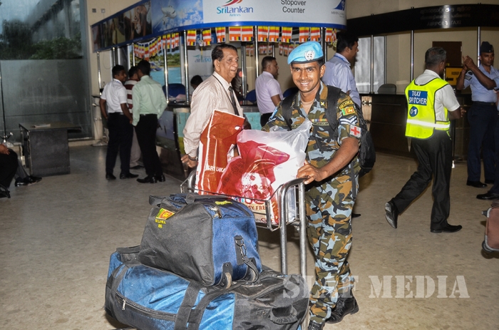 The First SLAF Team Returns From United Nations Mission in The Republic of South Sudan