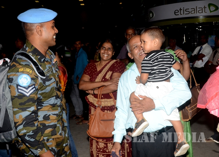 The First SLAF Team Returns From United Nations Mission in The Republic of South Sudan