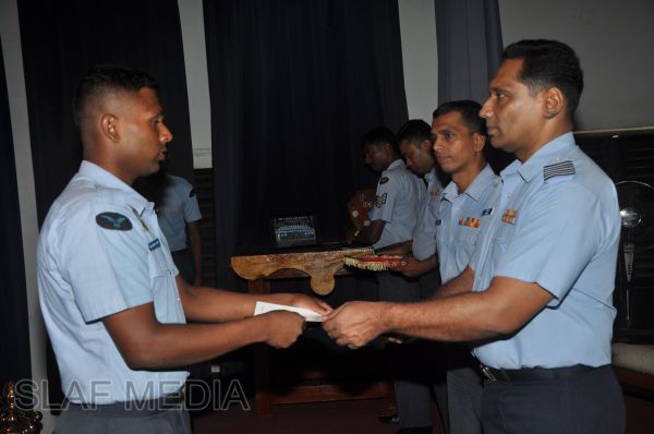 Closing Address Ceremony Of No.149 Airmen & No.23 Airwomen Intakes Supply Basic Trade Training Course