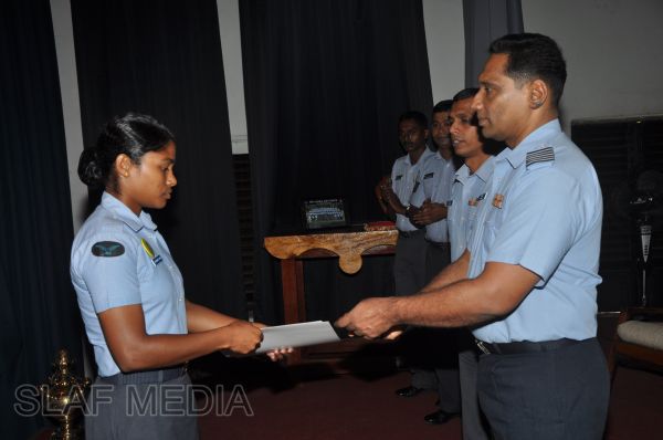 Closing Address Ceremony Of No.149 Airmen & No.23 Airwomen Intakes Supply Basic Trade Training Course