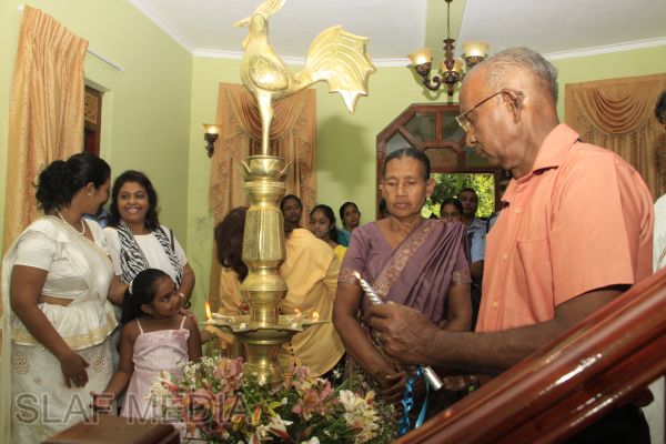 House Donation
in Kurunegala to Family of War Hero