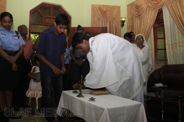 House Donation
in Kurunegala to Family of War Hero