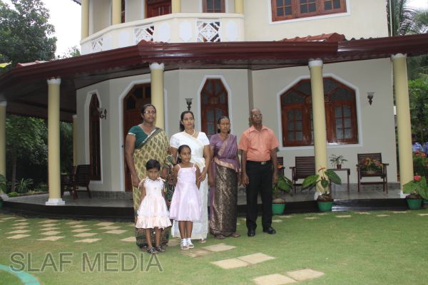 House Donation
in Kurunegala to Family of War Hero