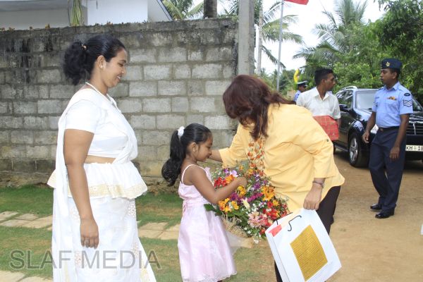 House Donation in Kurunegala to Family of War Hero