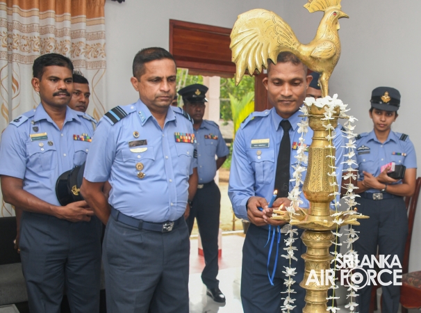 SLAF SEVA VANITHA UNIT CONDUCTS A HOUSE WARMING CEREMONY