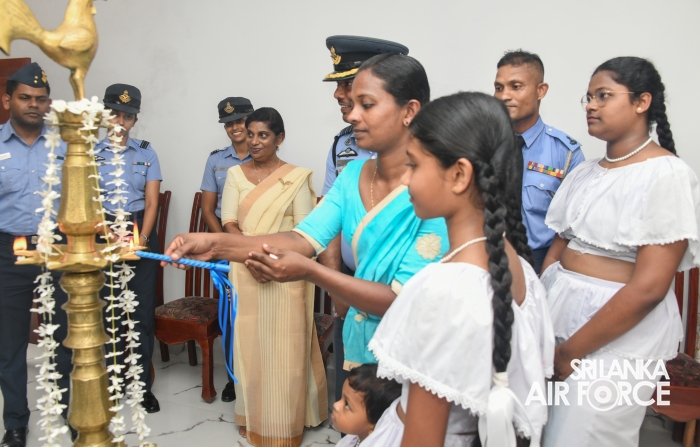 SLAF SEVA VANITHA UNIT CONDUCTS A HOUSE WARMING CEREMONY