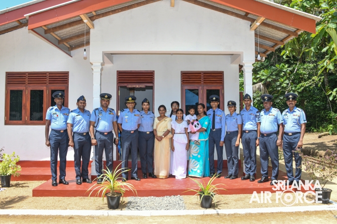 SLAF SEVA VANITHA UNIT CONDUCTS A HOUSE WARMING CEREMONY