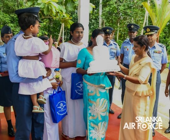 SLAF SEVA VANITHA UNIT CONDUCTS A HOUSE WARMING CEREMONY