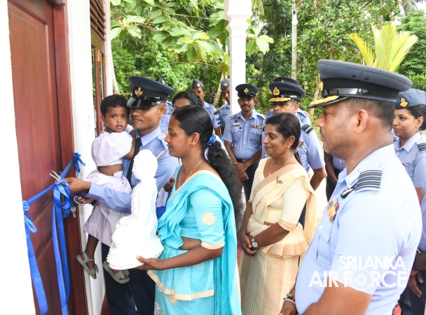 SLAF SEVA VANITHA UNIT CONDUCTS A HOUSE WARMING CEREMONY