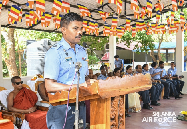 SLAF SEVA VANITHA UNIT ORGANIZES EYE CLINIC AT NAMAL POKUNA TEMPLE BENEFITING OVER 500 INDIVIDUALS