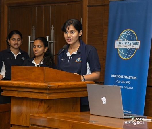 SLAF SEVA VANITHA UNIT LAUNCHES YOUTH LEADERSHIP PROGRAMME IN COLLABORATION WITH KDU TOASTMASTERS CLUB