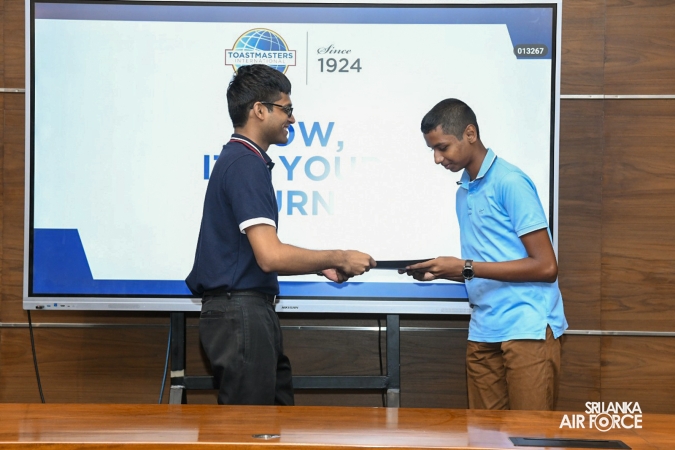 SLAF SEVA VANITHA UNIT LAUNCHES YOUTH LEADERSHIP PROGRAMME IN COLLABORATION WITH KDU TOASTMASTERS CLUB