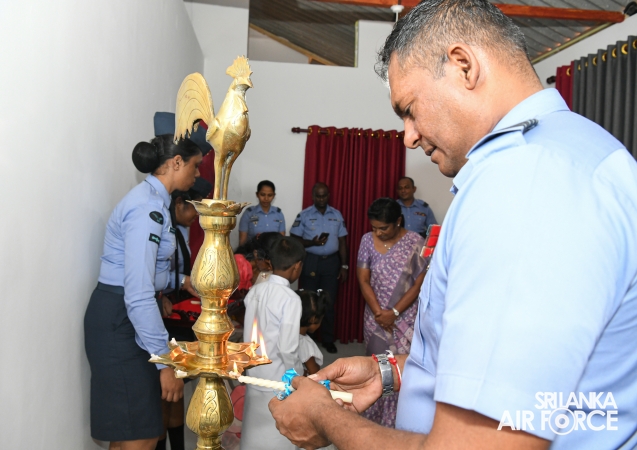 SLAF SEVA VANITHA UNIT CONDUCTS A HOUSE WARMING CEREMONY