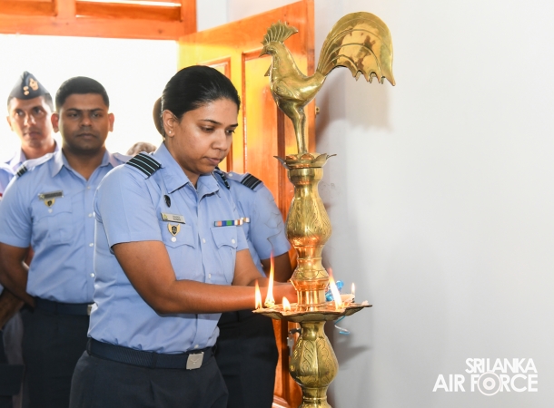SLAF SEVA VANITHA UNIT CONDUCTS A HOUSE WARMING CEREMONY
