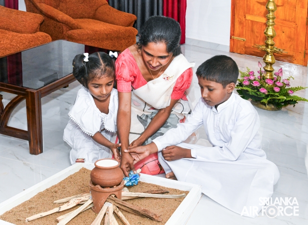 SLAF SEVA VANITHA UNIT CONDUCTS A HOUSE WARMING CEREMONY