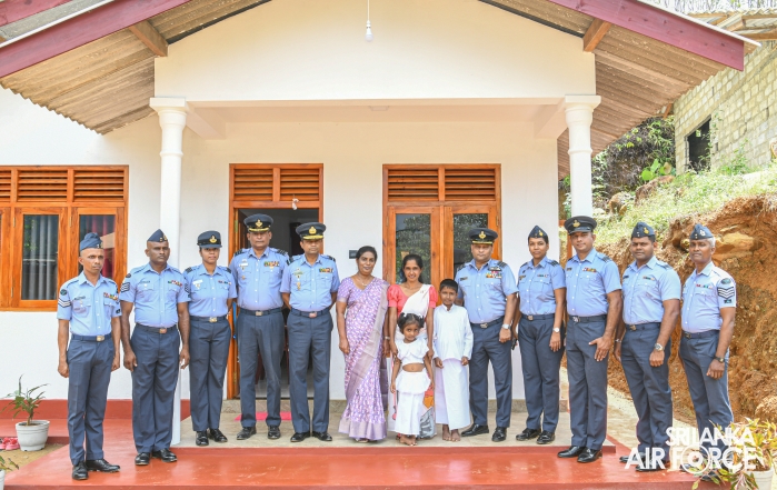 SLAF SEVA VANITHA UNIT CONDUCTS A HOUSE WARMING CEREMONY