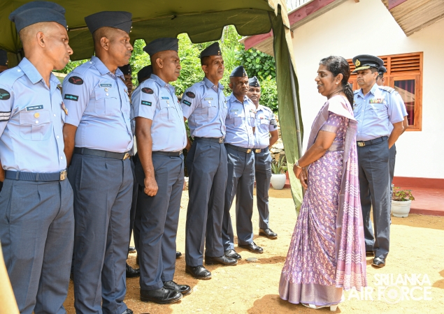SLAF SEVA VANITHA UNIT CONDUCTS A HOUSE WARMING CEREMONY