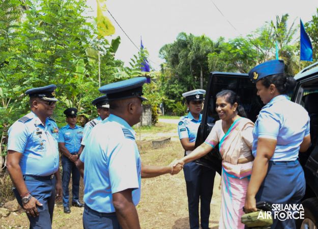 SLAF SEVA VANITHA UNIT CONDUCTS A HOUSEWARMING CEREMONY