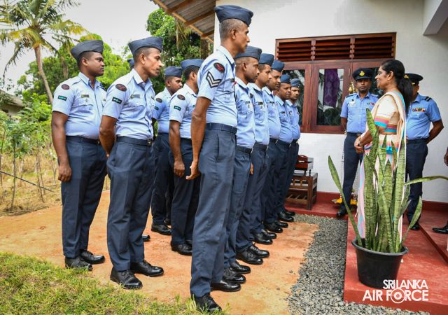 SLAF SEVA VANITHA UNIT CONDUCTS A HOUSEWARMING CEREMONY