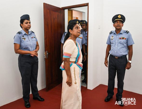 SLAF SEVA VANITHA UNIT CONDUCTS A HOUSEWARMING CEREMONY