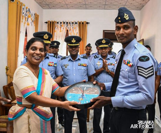 SLAF SEVA VANITHA UNIT CONDUCTS A HOUSEWARMING CEREMONY