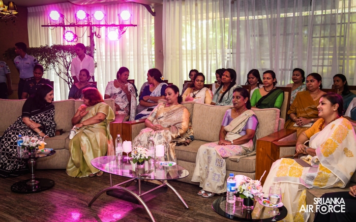SLAF SEVA VANITHA UNIT ORGANIZES CULTURAL RECEPTION FOR MRS. SARITA SINGH PRESIDENT AFFWA