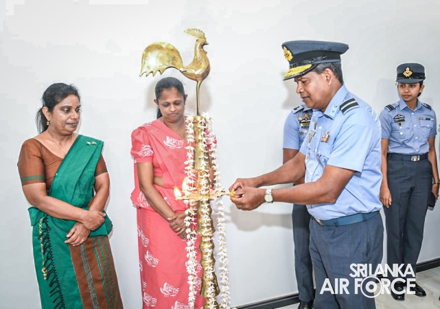 SLAF SEVA VANITHA UNIT CONDUCTS A HOUSEWARMING CEREMONY