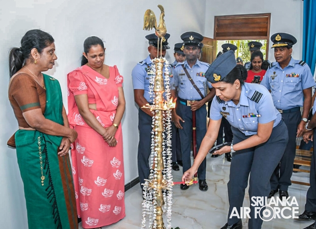 SLAF SEVA VANITHA UNIT CONDUCTS A HOUSEWARMING CEREMONY
