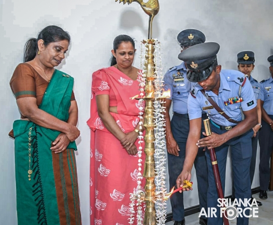 SLAF SEVA VANITHA UNIT CONDUCTS A HOUSEWARMING CEREMONY