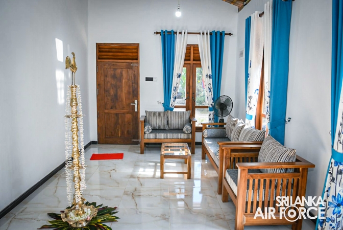 SLAF SEVA VANITHA UNIT CONDUCTS A HOUSEWARMING CEREMONY