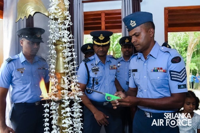 SLAF SEVA VANITHA UNIT CONDUCTS A HOUSE WARMING CEREMONY