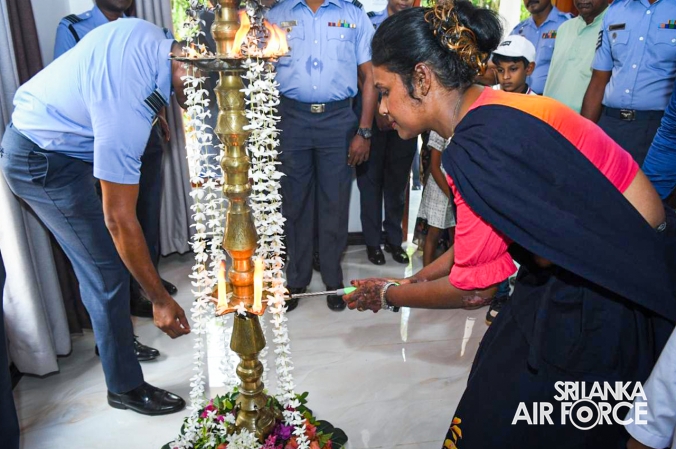 SLAF SEVA VANITHA UNIT CONDUCTS A HOUSE WARMING CEREMONY