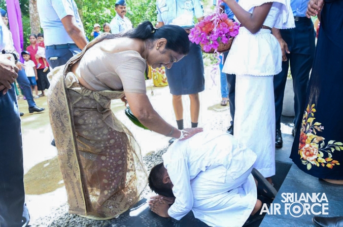 SLAF SEVA VANITHA UNIT CONDUCTS A HOUSE WARMING CEREMONY