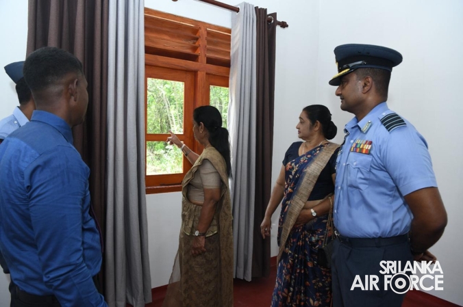 SLAF SEVA VANITHA UNIT CONDUCTS A HOUSE WARMING CEREMONY