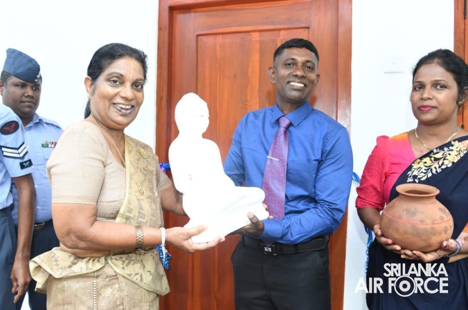 SLAF SEVA VANITHA UNIT CONDUCTS A HOUSE WARMING CEREMONY