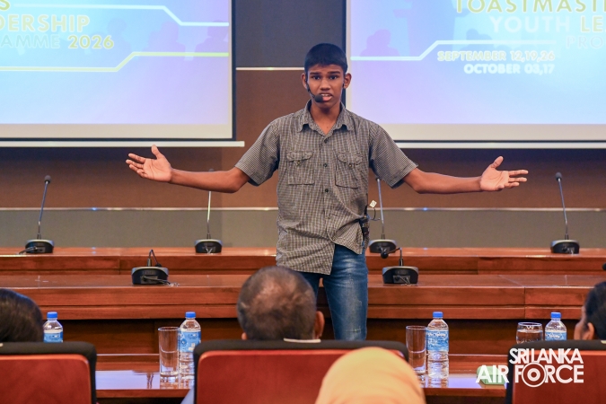SRI LANKA AIR FORCE SEVA VANITHA UNIT CONCLUDES YOUTH LEADERSHIP PROGRAMME
