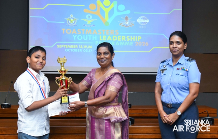 SRI LANKA AIR FORCE SEVA VANITHA UNIT CONCLUDES YOUTH LEADERSHIP PROGRAMME