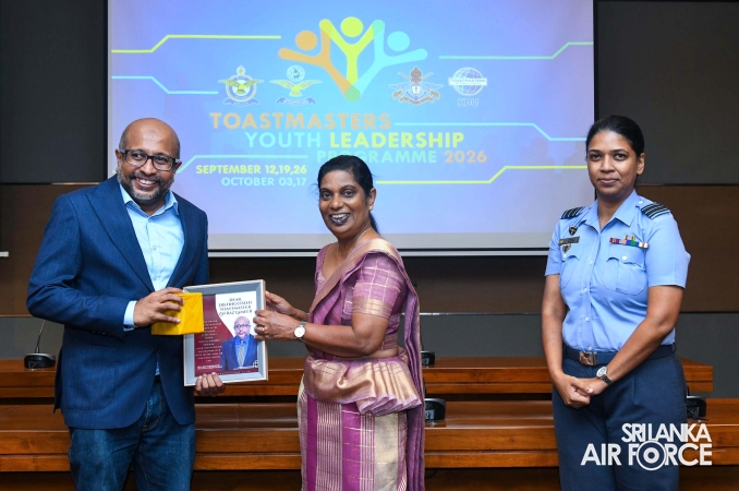 SRI LANKA AIR FORCE SEVA VANITHA UNIT CONCLUDES YOUTH LEADERSHIP PROGRAMME