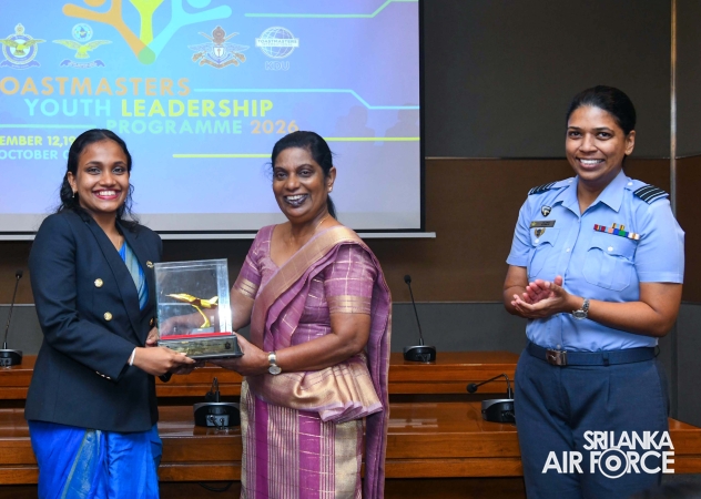 SRI LANKA AIR FORCE SEVA VANITHA UNIT CONCLUDES YOUTH LEADERSHIP PROGRAMME