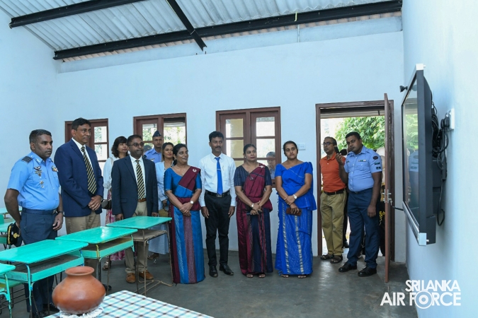 SLAF SEVA VANITHA UNIT ENHANCES EDUCATIONAL FACILITIES AT KUDA OYA VIDYALAYA