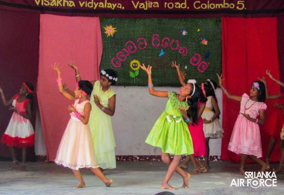 SLAF STATION PALAVI CONDUCTS A SPECIAL RENOVATION PROJECT AT BALALLA SOBITHA VIDYALA, MAHO