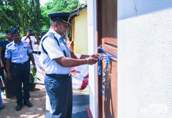 SLAF STATION PALAVI CONDUCTS A SPECIAL RENOVATION PROJECT AT BALALLA SOBITHA VIDYALA, MAHO