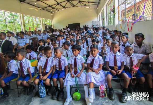 SLAF STATION PALAVI CONDUCTS A SPECIAL RENOVATION PROJECT AT BALALLA SOBITHA VIDYALA, MAHO